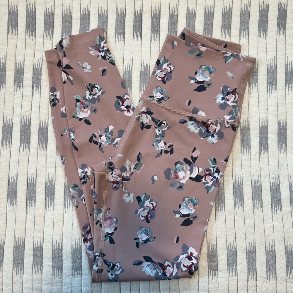 Beyond Yoga - High-Rise Floral Print Leggings